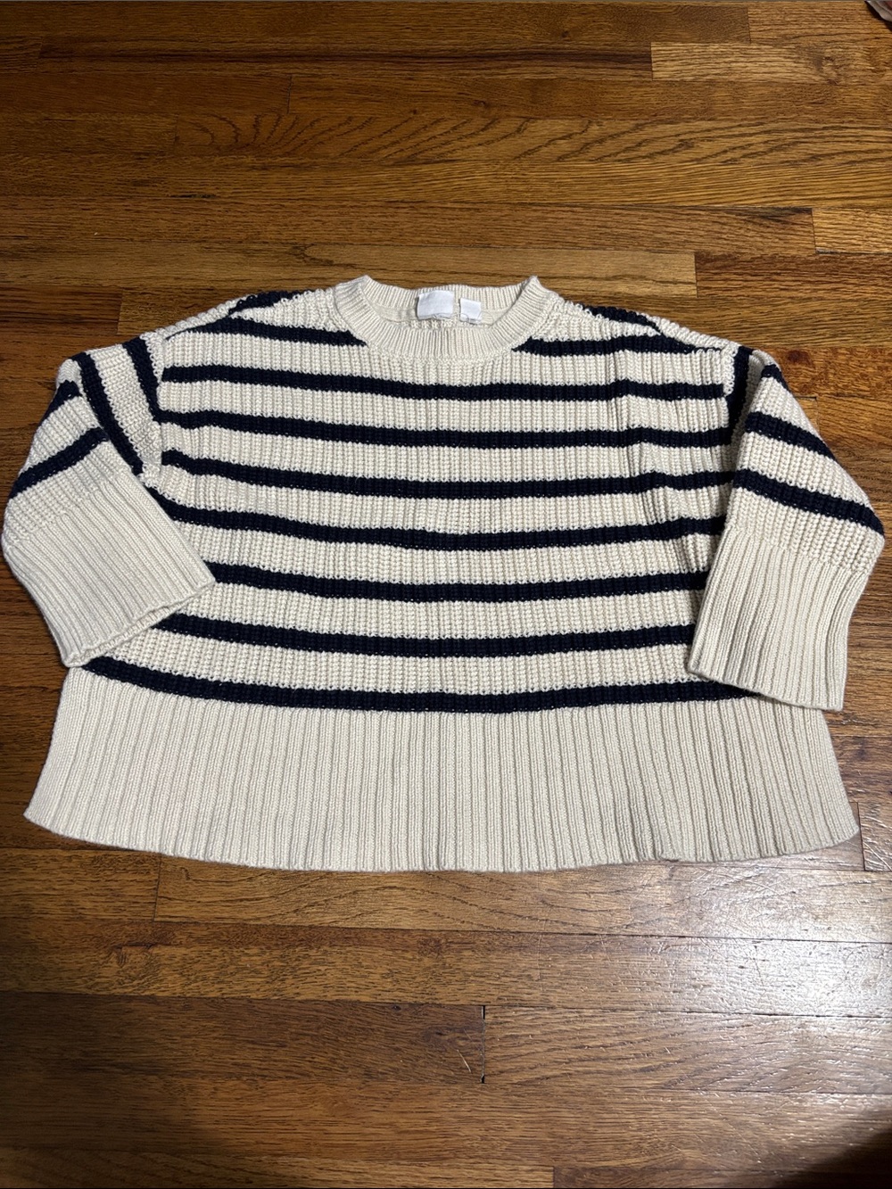 GAP Kids XS 4-5 striped knit sweater